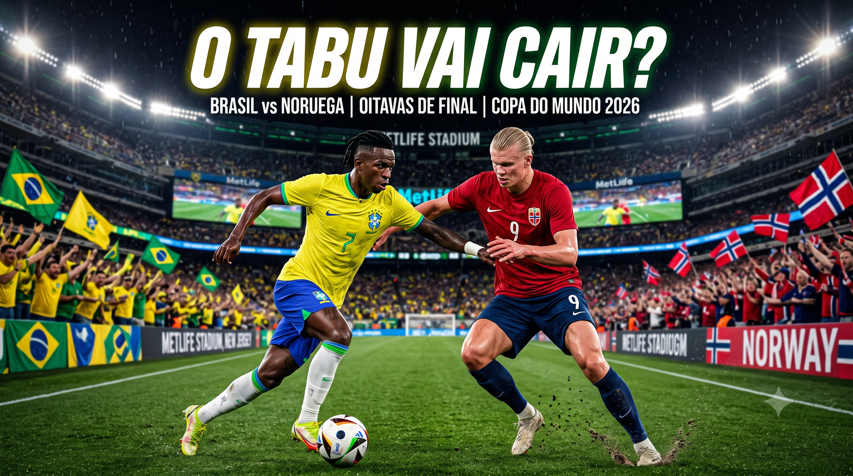 Brasil vs Noruega